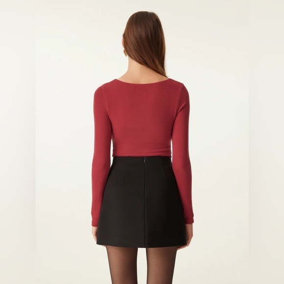 OGL Light Thermal Sweetheart Neck Slim Brami Top xsmall - Picture 2 of 3